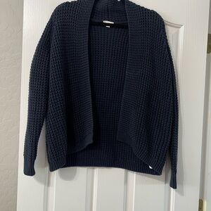 GAP Women's Dark Blue Knit Cardigan